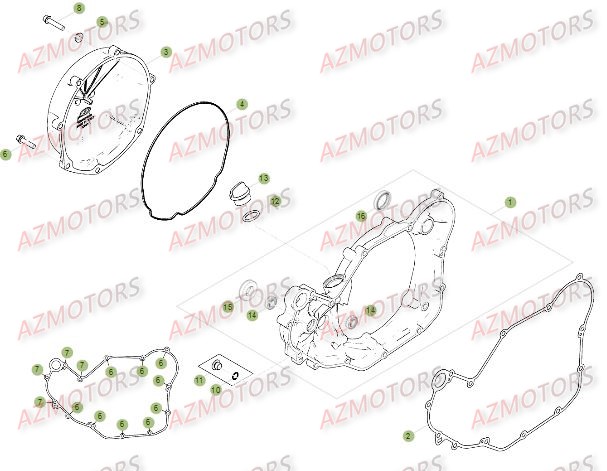 CARTER 2 pour RR-4T-400-14