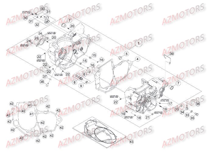 CARTER BETA Pièces BETA RR 4T 400 - [2014]