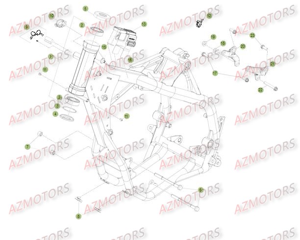 CHASSIS pour RR-4T-400-14