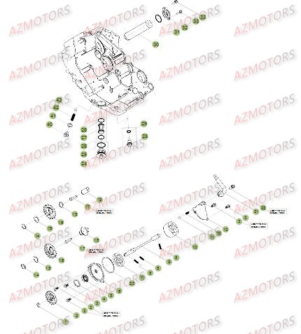 Circuit De Lubrification BETA Pièces Beta RR 4T 400 Enduro - 2014