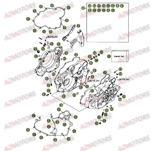 Carter BETA Pièces BETA RR 4T 450 - [2006-2005]