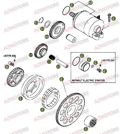 DEMARRAGE ELECTRIQUE BETA RR 4T 450 09