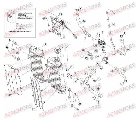 INSTALLATION DE REFROIDISSEMENT 2 pour RR-4T-450-12