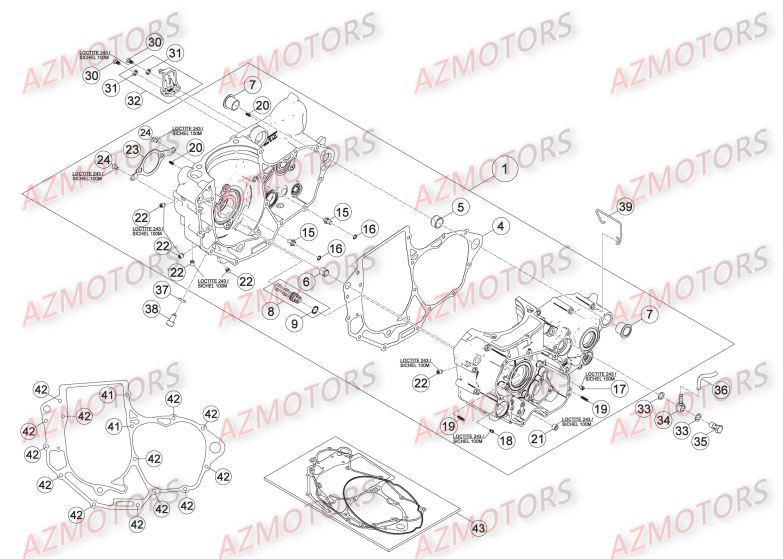 CARTER BETA Pièces BETA RR 4T 450 - [2014]