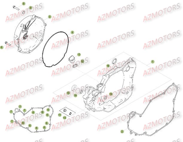 CARTER 2 pour RR-4T-498-12