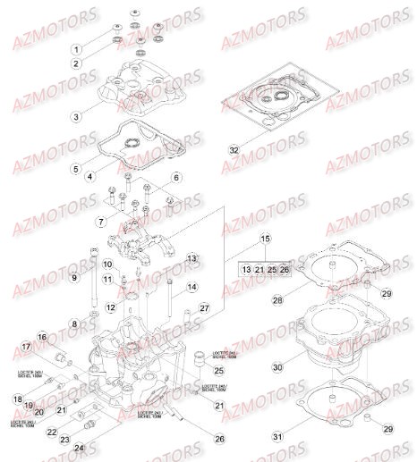 BOUCHON FILTRE HUILE BETA pour CYLINDRE - CULASSE - DISTRIBUTION de RR-4T-498-13