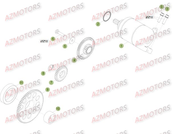 DEMARRAGE ELECTRIQUE BETA RR 4T 498 13