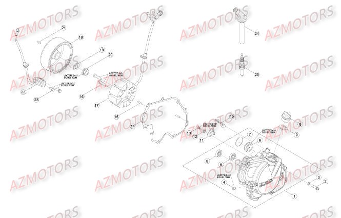 ALLUMAGE BETA Pièces BETA RR 4T 498 - [2014]