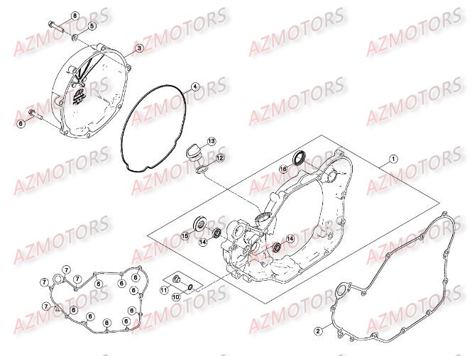 CARTER 2 pour RR-4T-498-14