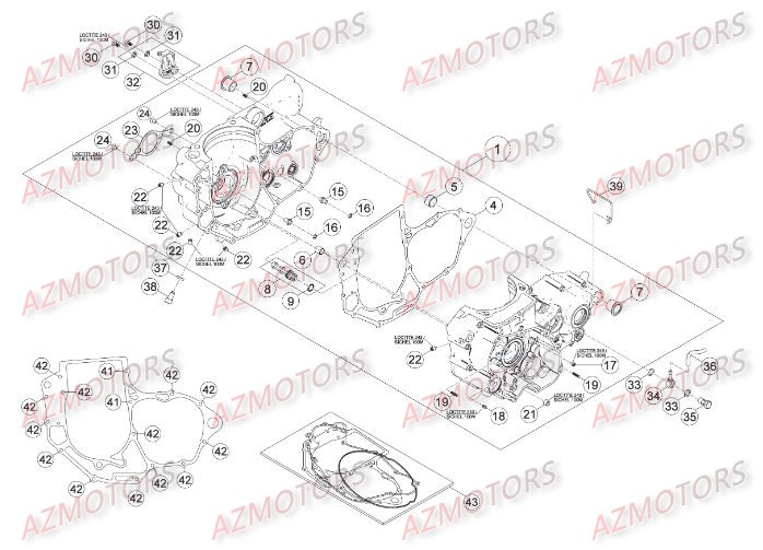 CARTER BETA Pièces BETA RR 4T 498 - [2014]