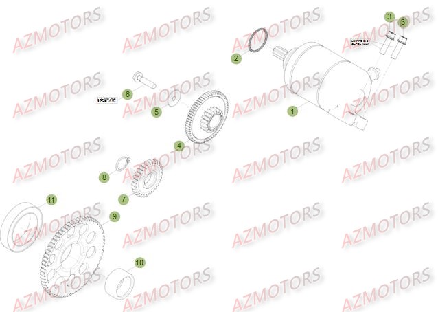 DEMARRAGE ELECTRIQUE BETA RR 4T 498 14