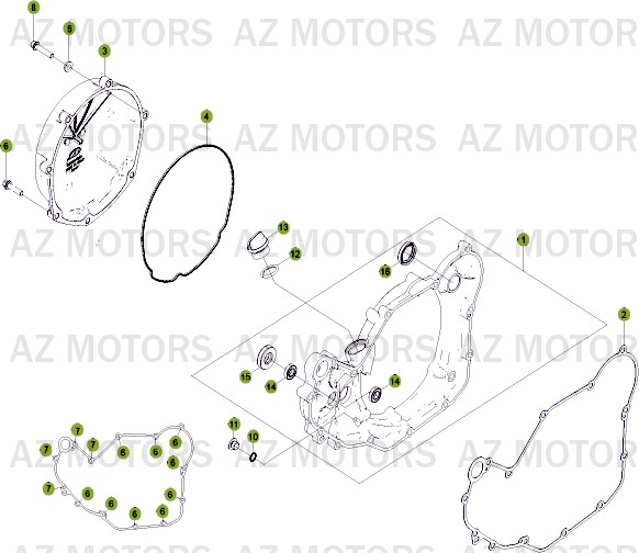 CARTER 2 pour RR-4T-520-11