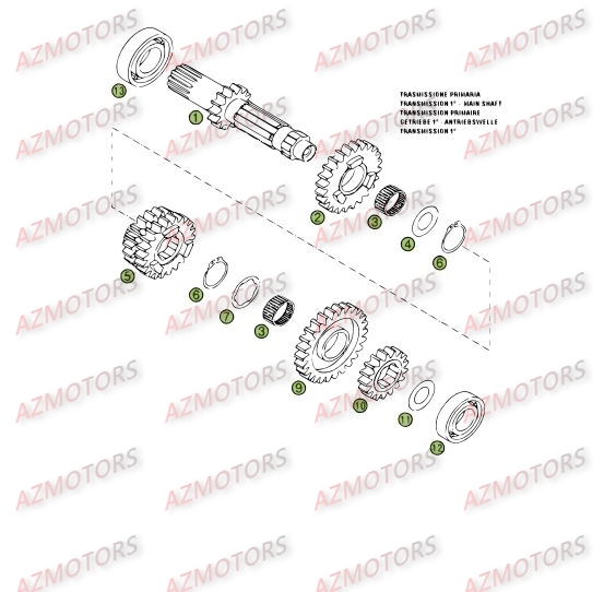 Boite A Vitesses BETA Pièces BETA RR 4T 525 - [2006-2005]