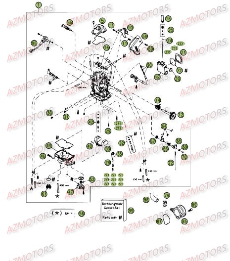 CARBURATEUR BETA Pièces BETA RR 4T 525 - [2009]