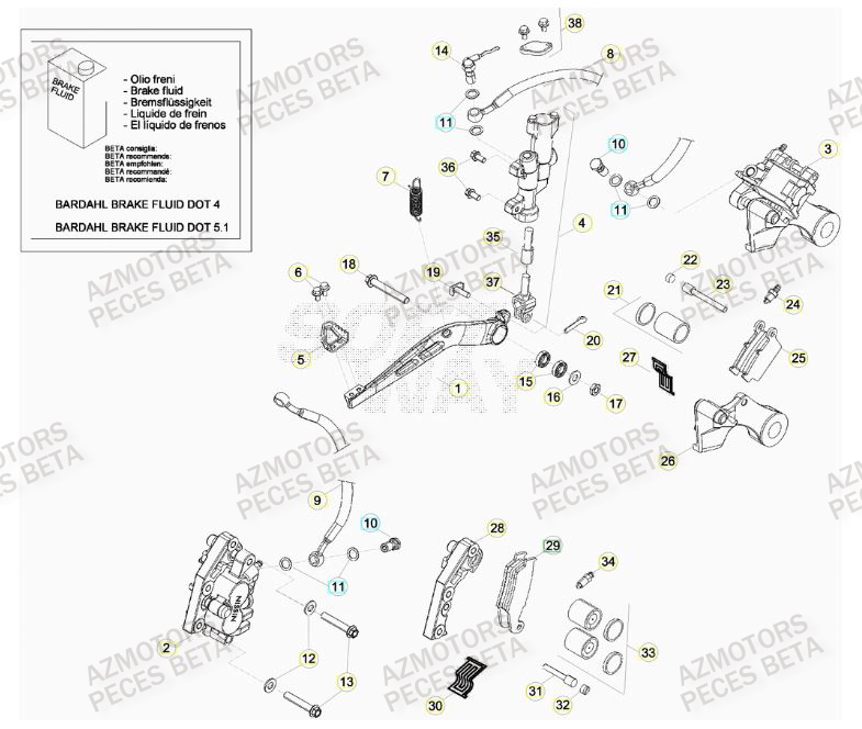 FREINS pour RR-FACTORY-400-11