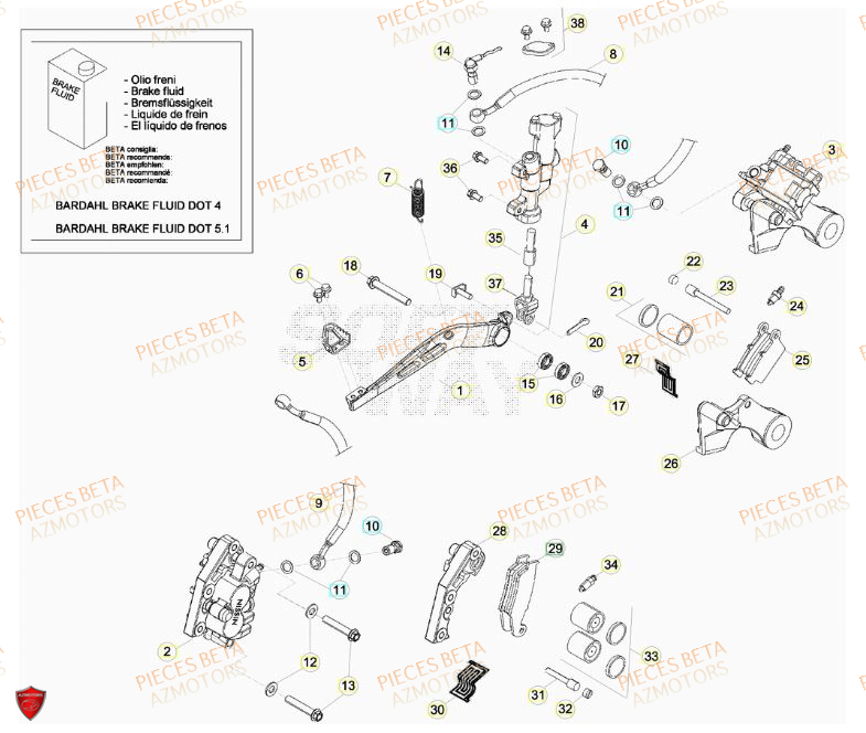 FREINS pour RR-FACTORY-520-11