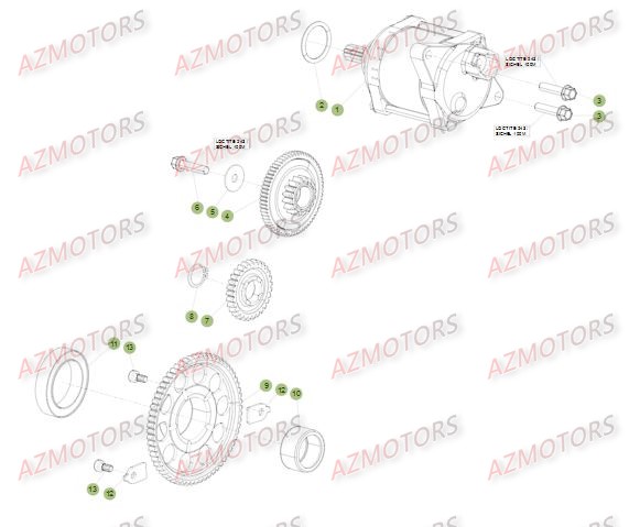 Demarrage Electrique BETA Pièces Beta RR 4T 390 Enduro - 2015