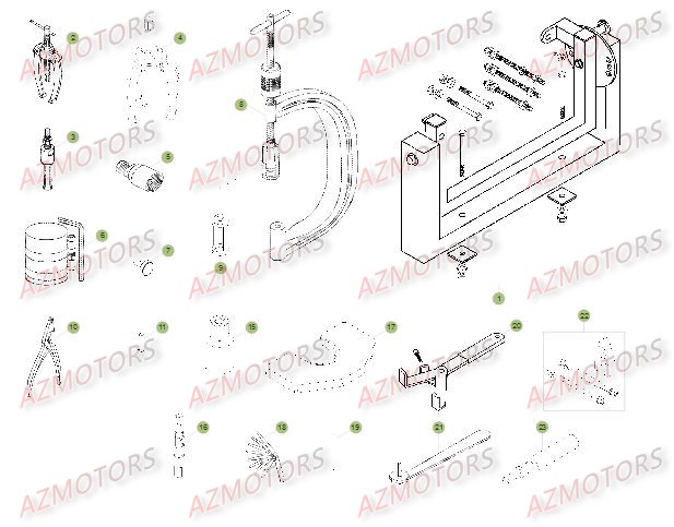 OUTILLAGE SPECIAL BETA RREFI 4T 390 15