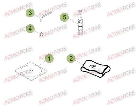 Outillage Special 2 BETA Pièces Beta RR 4T 390 Enduro - 2015