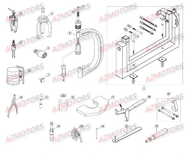 OUTILS BETA RREFI 4T 430 15