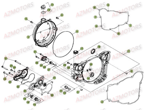 Carter BETA Pieces BETA RR RACING 2T 250 - [2015]