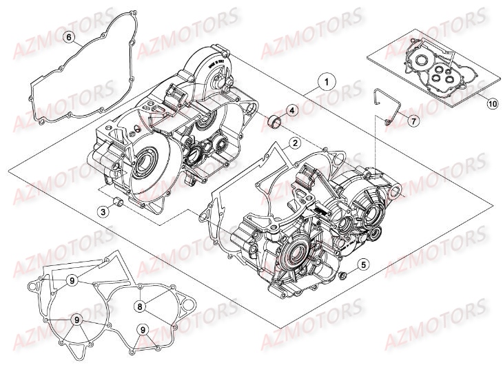 Carter Embrayage BETA Pieces BETA RR RACING 2T 250 - [2015]