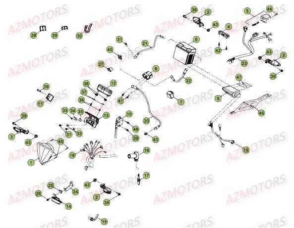 Equipement Electrique BETA Pieces BETA RR RACING 2T 250 - [2015]
