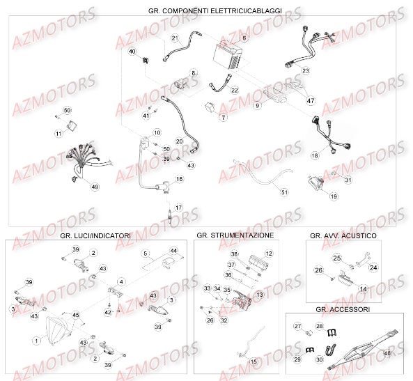 Equipement Electrique BETA Pieces BETA RR RACING 2T 250 - [2016]