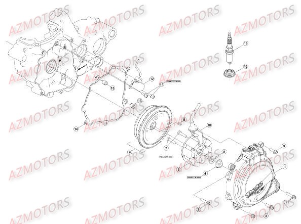 Allumage BETA Pieces BETA RR RACING 2T 300 - [2016]
