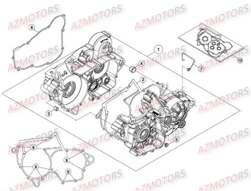 Carter BETA Pieces BETA RR RACING 2T 300 - [2016]