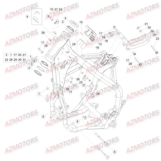 Chassis BETA Pieces BETA RR RACING 2T 300 - [2016]