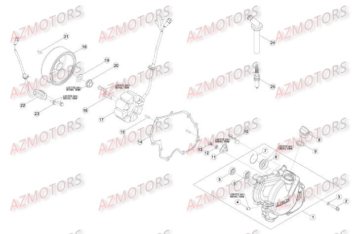 Allumage BETA Pièces BETA RR RACING 4T 450 - [2014]