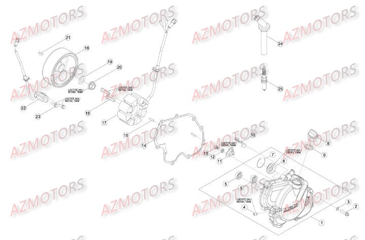 ALLUMAGE BETA Pièces BETA RR RACING 4T 450 - [2014]