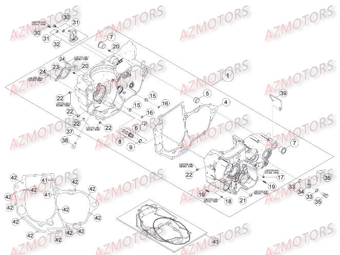 Carter BETA Pièces BETA RR RACING 4T 450 - [2014]