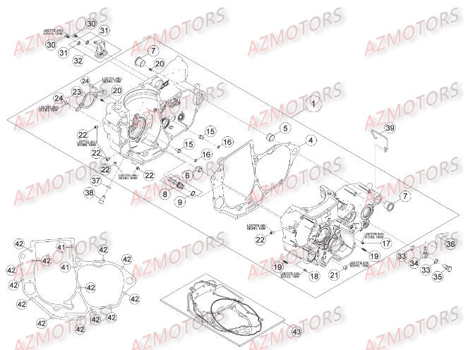 CARTER BETA Pièces BETA RR RACING 4T 450 - [2014]