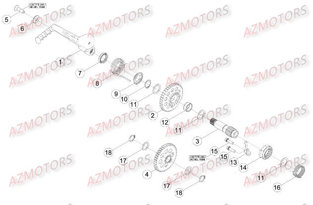 KICK STARTER BETA RRRAC 4T 450 14