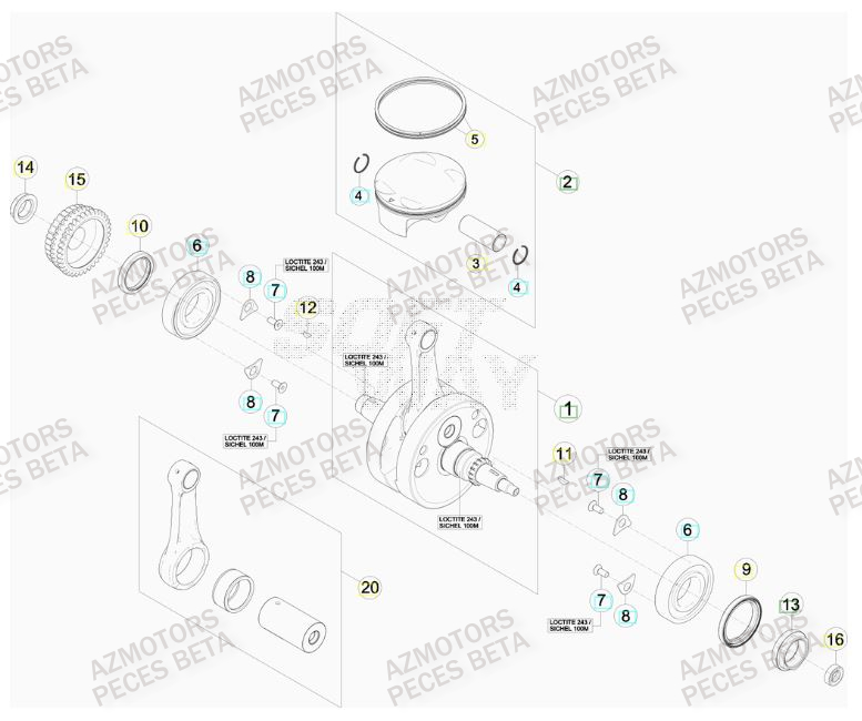 VILEBREQUIN BETA RRRAC 4T 498 13