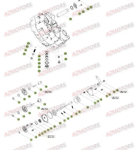 BOUCHON FILTRE HUILE BETA pour CIRCUIT DE LUBRIFICATION de RRRAC-4T-498-14