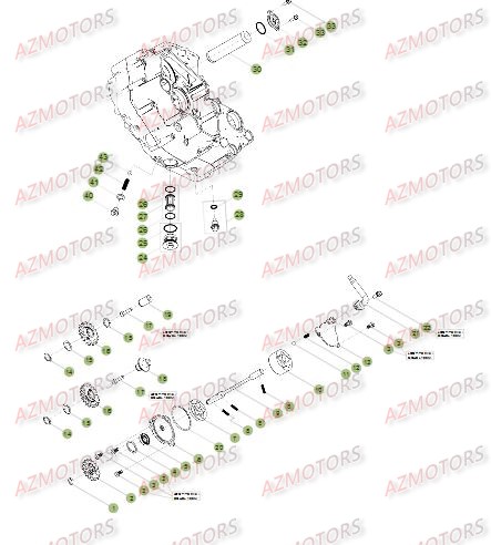 CIRCUIT DE LUBRIFICATION BETA RRRAC 4T 498 14