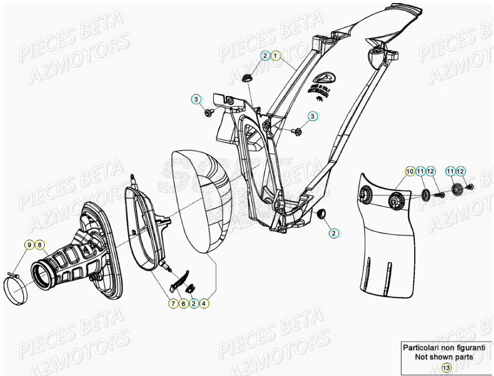 Filtre A Air BETA Pièces RR 125 2T - 2022