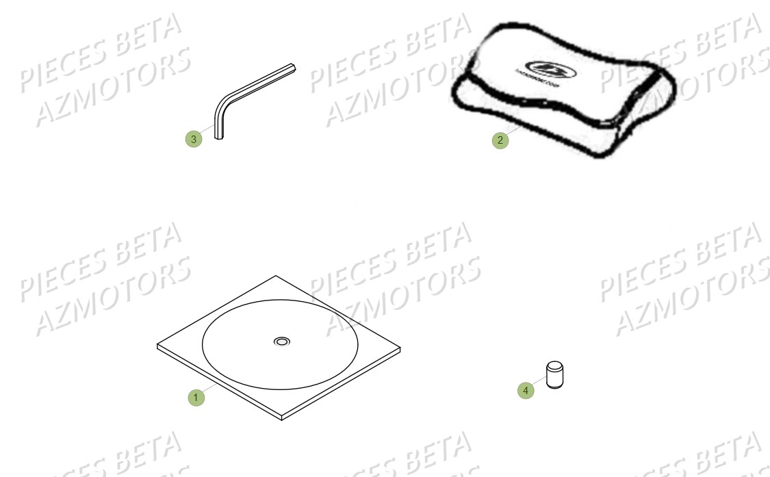 Outillage Special BETA Pièces Beta RR 125 2T - 2018