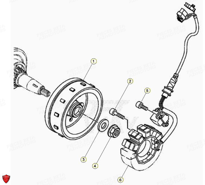 Allumage BETA Pièces Beta ENDURO RR 125 4T LC - 2021-2022