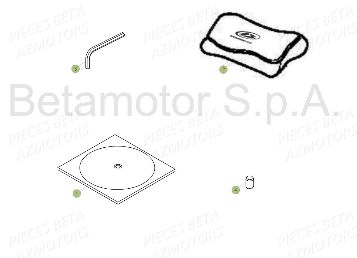 Outillage Special BETA Pieces Beta RR 200 2T - 2019