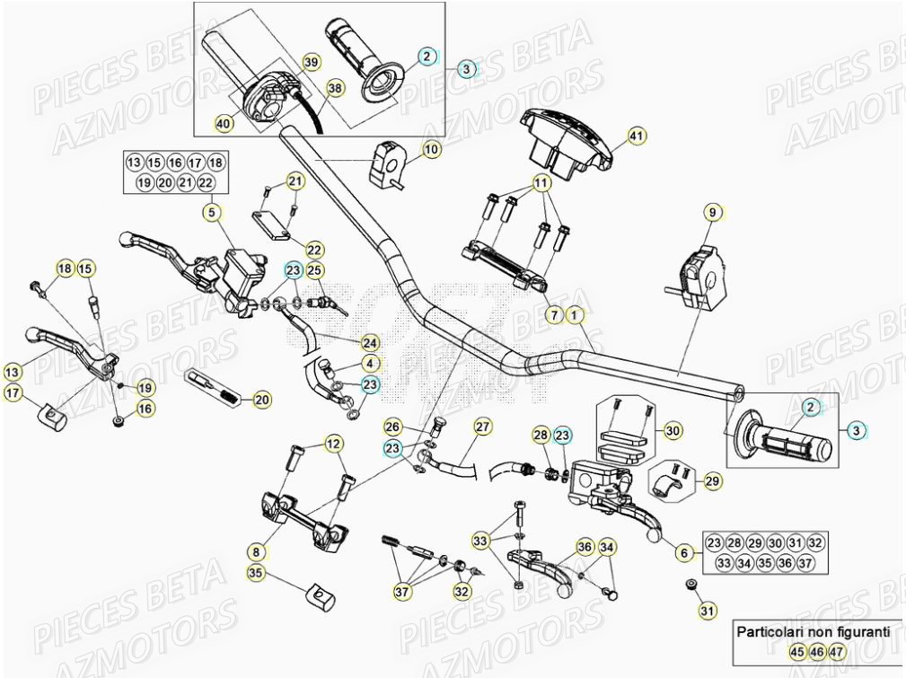 Guidon BETA Pieces Beta RR 200 2T - 2020
