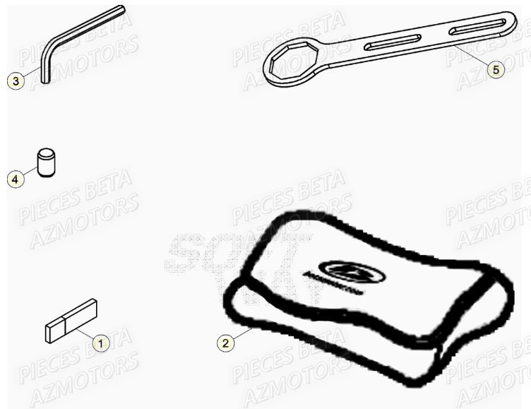 Manuel BETA Pieces Beta RR 200 2T - 2020