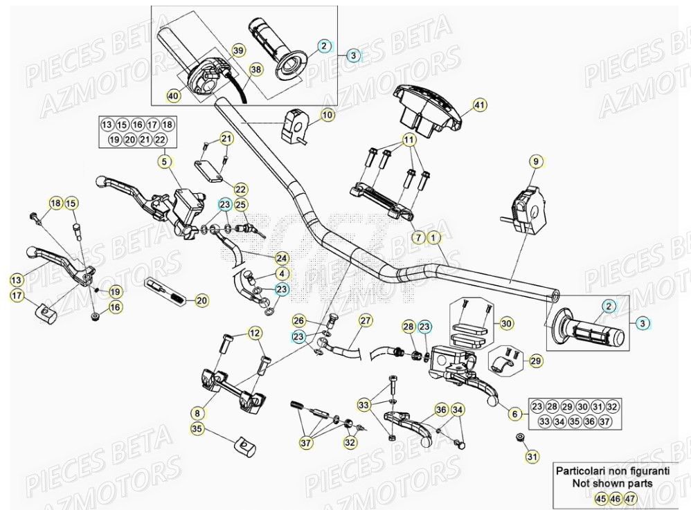 Guidon BETA Pieces Beta RR 200 2T - 2021