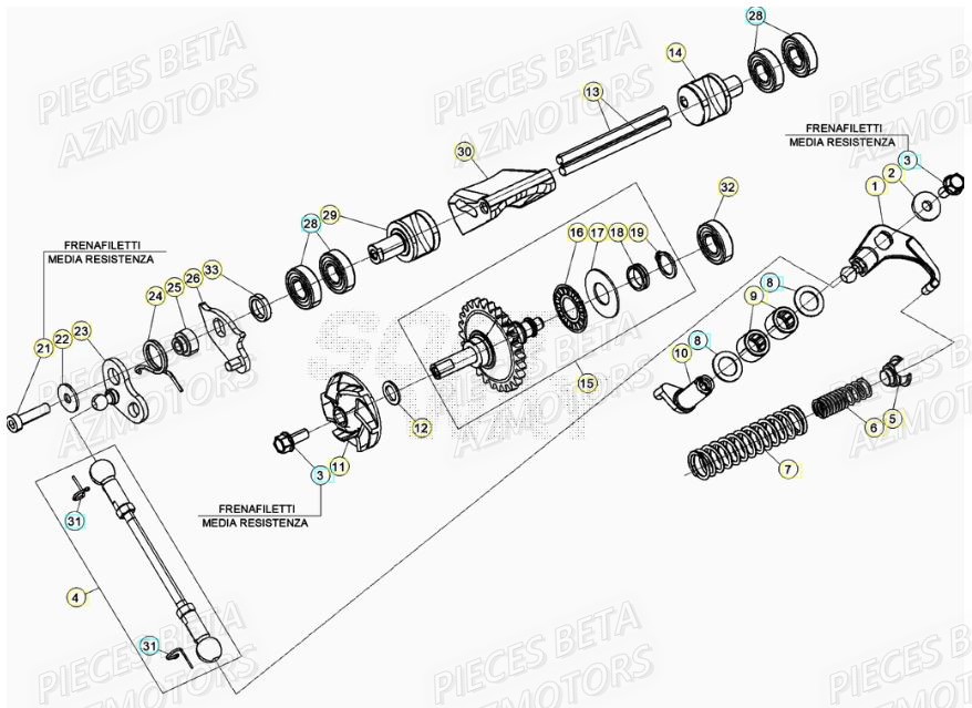 REFROIDISSEMENT pour RR 200 2T 2021