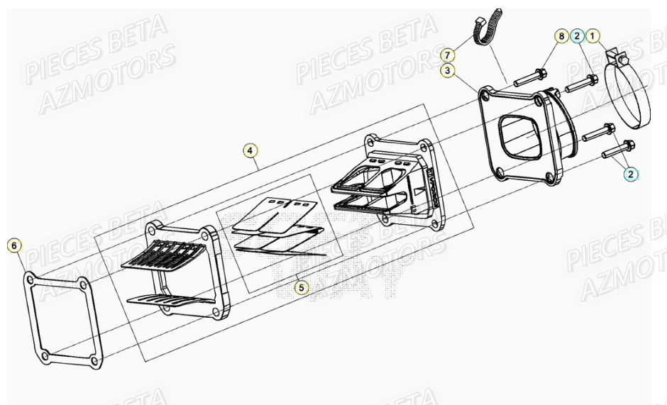 Admission BETA Pieces Beta RR 200 2T - 2022