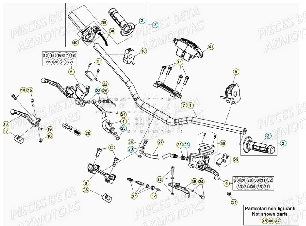 Guidon BETA Pieces Beta RR 200 2T - 2022