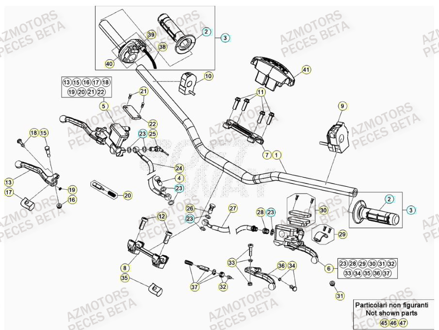 Guidon BETA Pieces Beta RR 200 2T - 2023